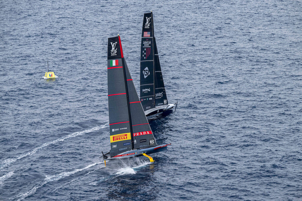American Magic and Luna Rossa