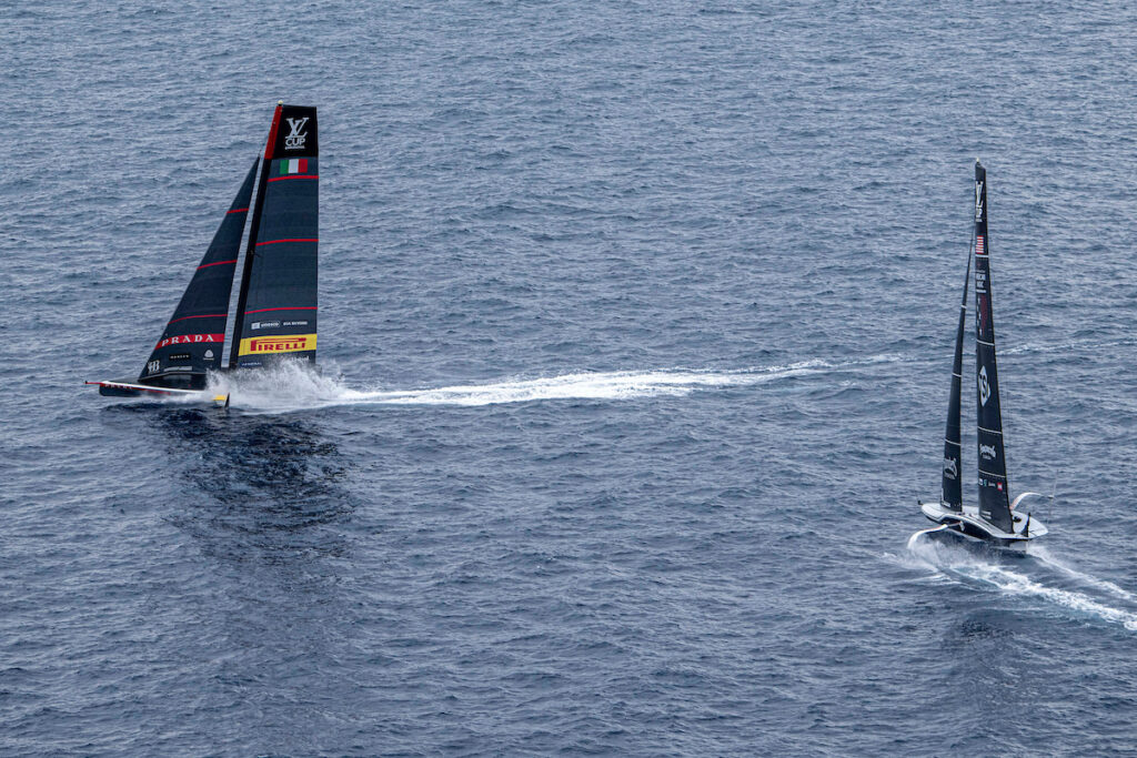 American Magic and Luna Rossa